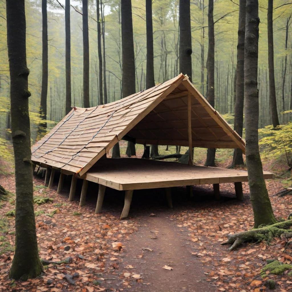 Camping Shelter Building